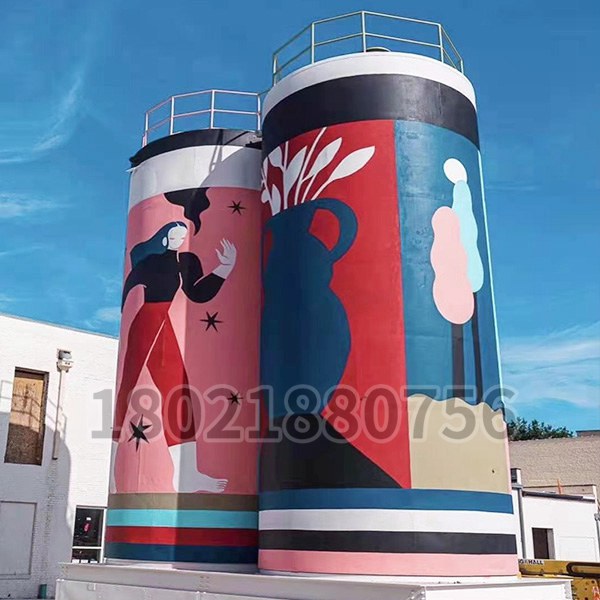 筒倉（cāng）繪（huì）畫塗鴉（yā）